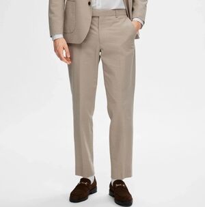Black Label Paul Smith Grey Straight Leg Trouser